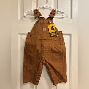 Carhartt Brown Baby Overalls